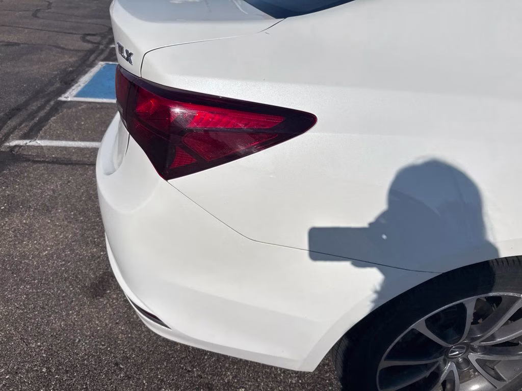 2015 White Acura TLX V6 FWD Sedan