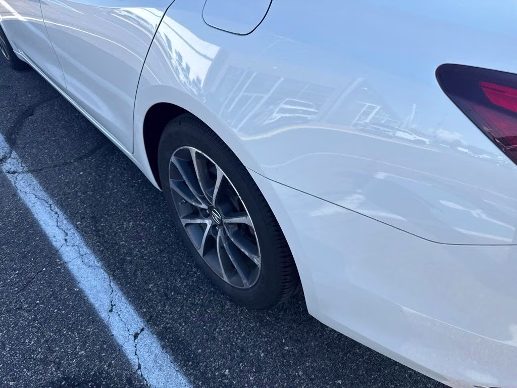 2015 White Acura TLX V6 FWD Sedan