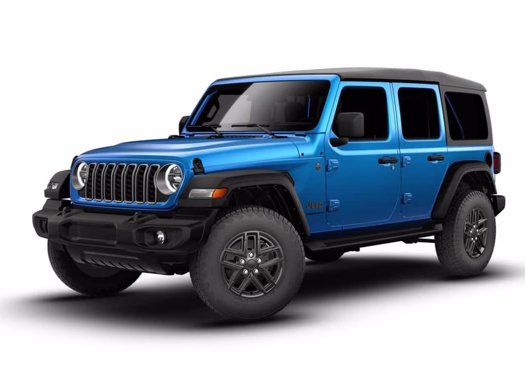 2026 Hydro Blue Pearl Coat Jeep Wrangler Wrangler 4-door Sport S 4-door