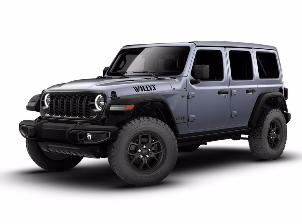 2026 Anvil Clear Coat Jeep Wrangler Wrangler 4-door Willys 4-door