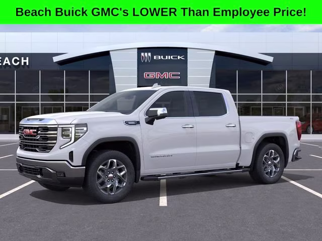 2026 Summit White GMC Sierra 1500 SLT 4X4 Truck