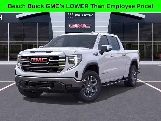 2026 Summit White GMC Sierra 1500 SLT 4X4 Truck