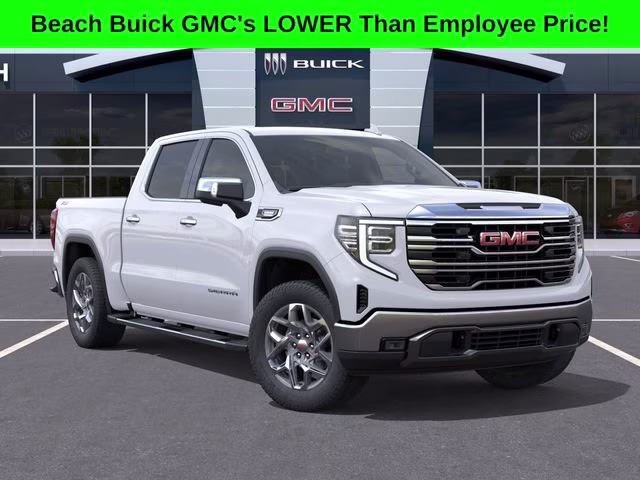 2026 Summit White GMC Sierra 1500 SLT 4X4 Truck