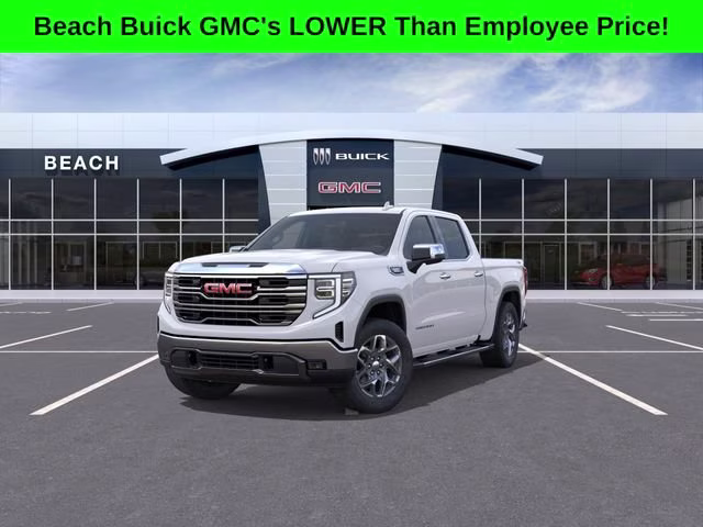 2026 Summit White GMC Sierra 1500 SLT 4X4 Truck
