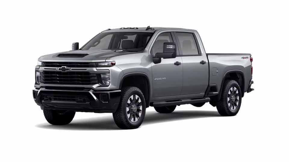2026 Gray Chevrolet Silverado 2500 HD Custom 4X4 Truck