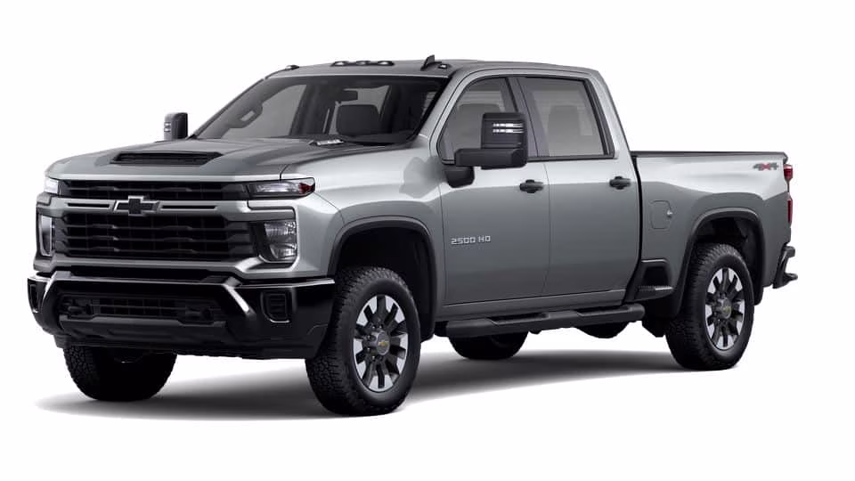 2026 Gray Chevrolet Silverado 2500 HD Custom 4X4 Truck
