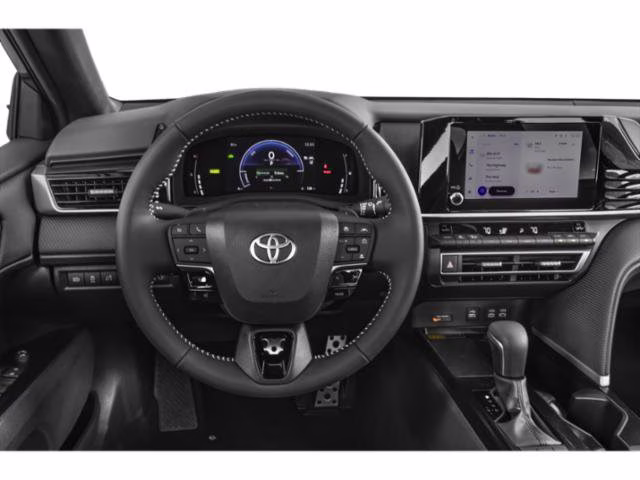 2025 Midnight Black Metallic Toyota Camry SE FWD Sedan