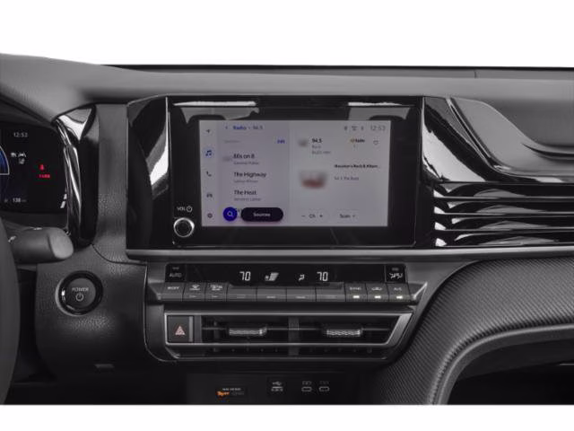 2025 Midnight Black Metallic Toyota Camry SE FWD Sedan