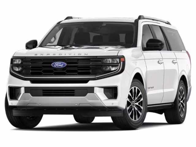 2025 Oxford White Ford Expedition Max Platinum 4X4 Crossover