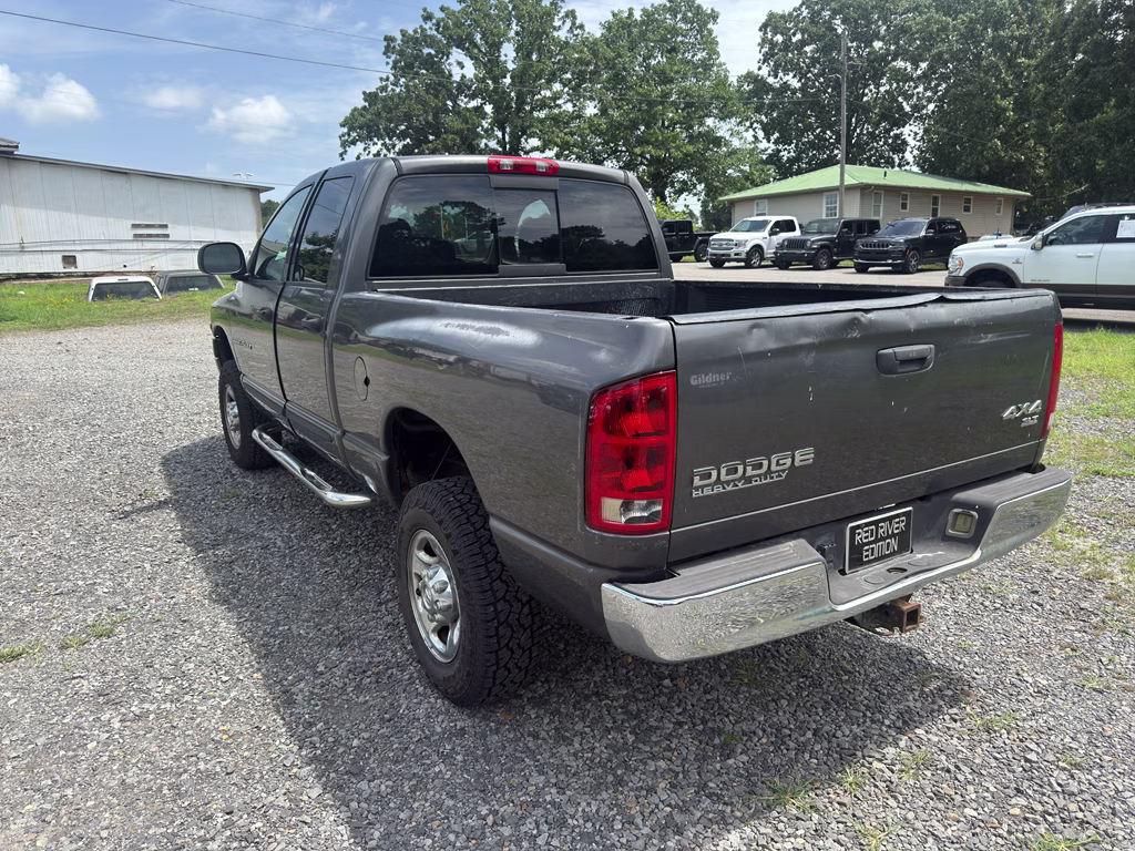 2004 Graphite Metallic Clearcoat Dodge Ram Pickup SLT 4X4 Truck