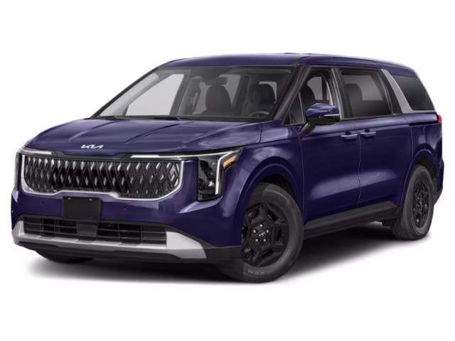 2026 Blue Kia Carnival LXS FWD Van