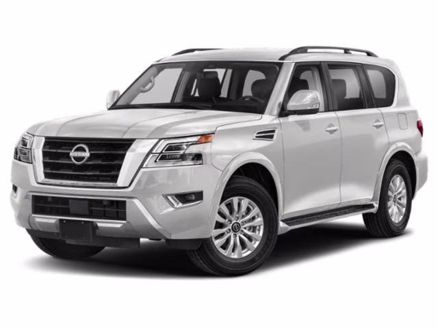 2023 Aspen White Tricoat Nissan Armada SV RWD