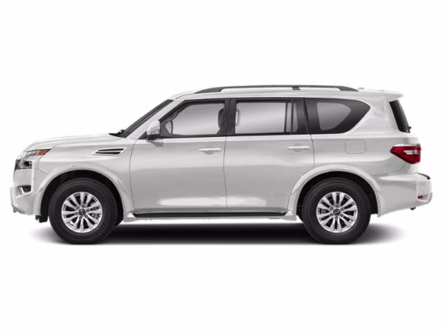2023 Aspen White Tricoat Nissan Armada SV RWD