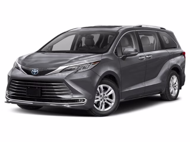 2022 Predawn Gray Mica Toyota Sienna Limited 7-Passenger AWD Van