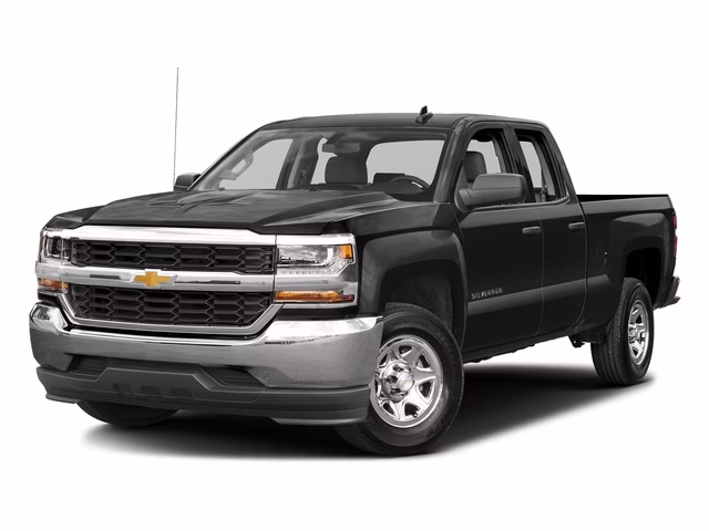 2016 Black Chevrolet Silverado 1500 LS RWD Truck