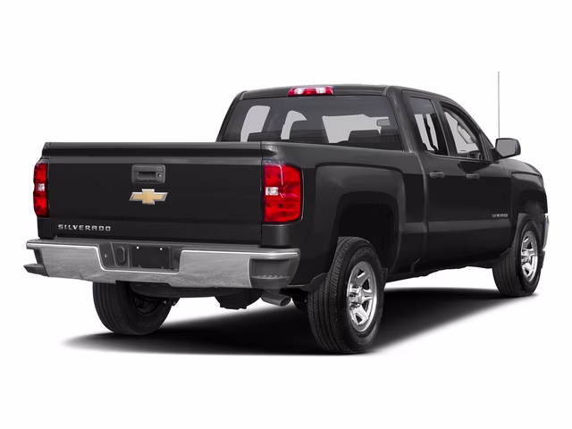 2016 Black Chevrolet Silverado 1500 LS RWD Truck