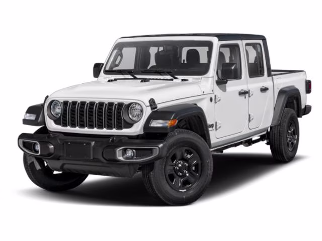 2026 White Jeep Gladiator Sport 4X4 Truck