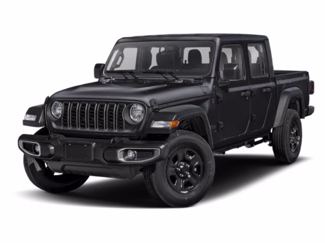 2026 Black Jeep Gladiator Sport 4X4 Truck