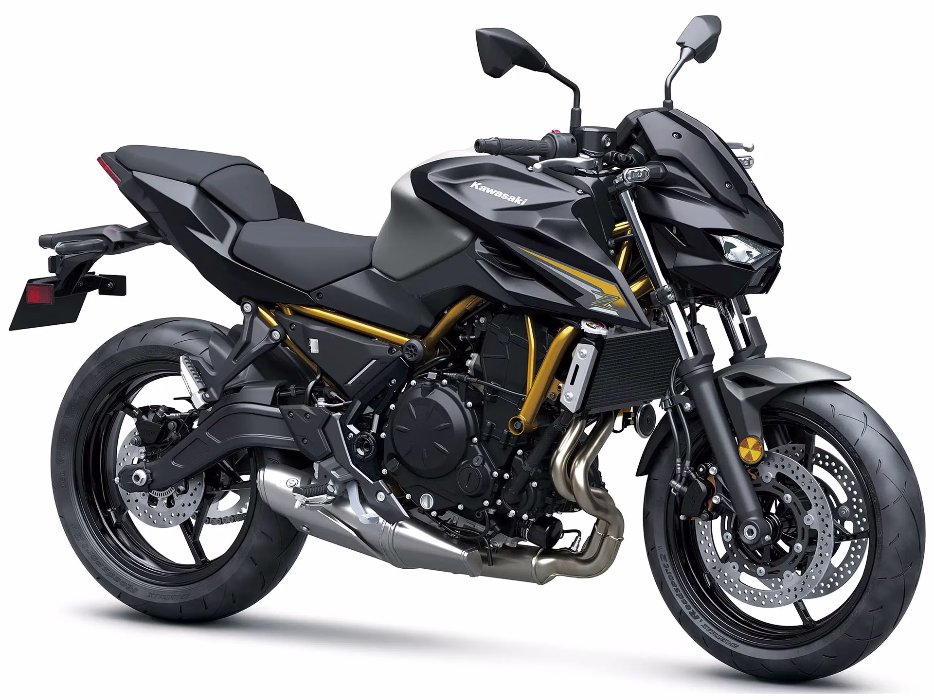 2026 Metallic Matte Graphenesteel Gray / Metallic Flat Spark Black Kawasaki Z650 S ABS Motorcycle