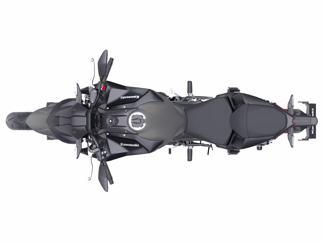 2026 Metallic Matte Graphenesteel Gray / Metallic Flat Spark Black Kawasaki Z650 S ABS Motorcycle