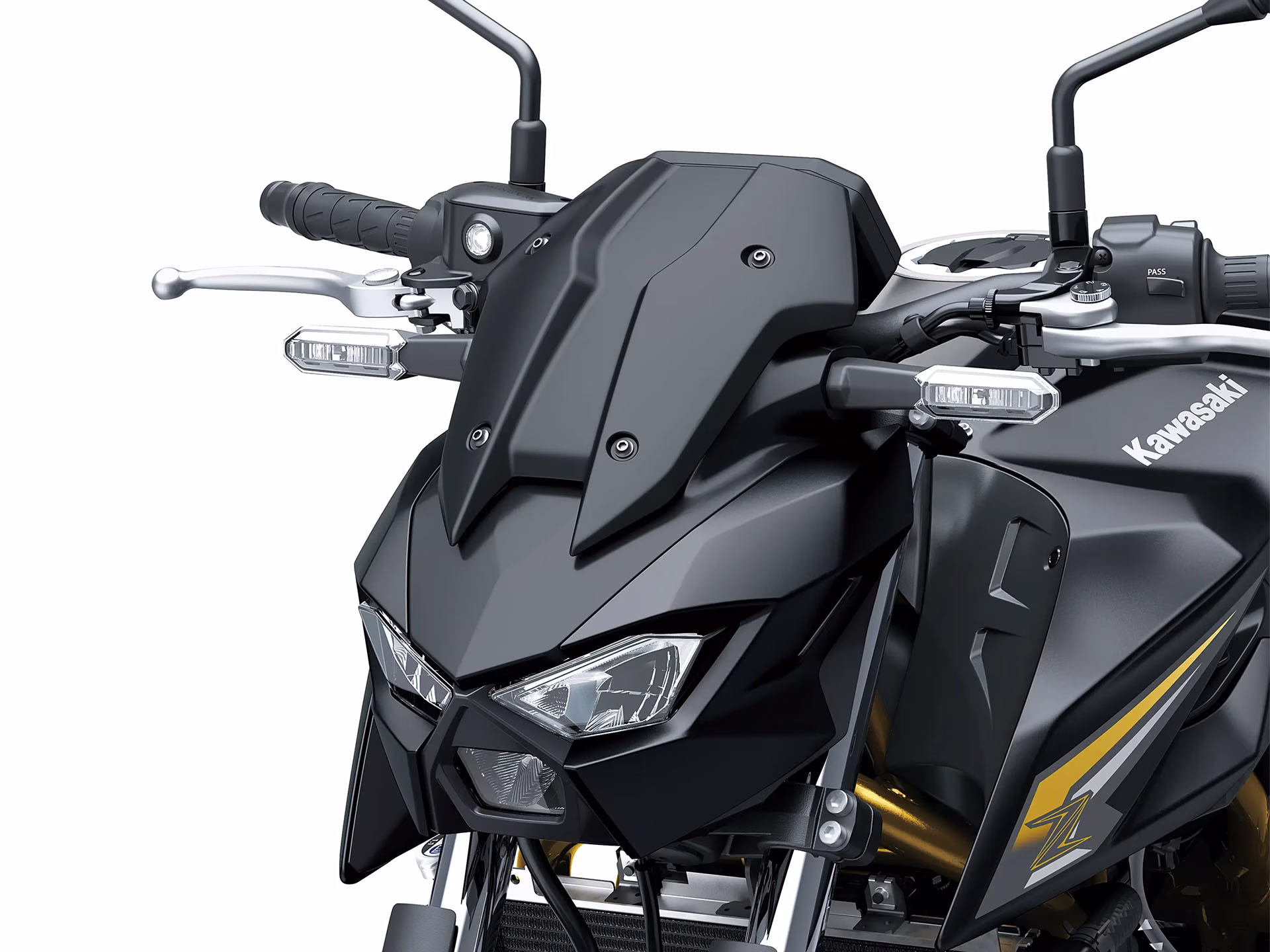 2026 Metallic Matte Graphenesteel Gray / Metallic Flat Spark Black Kawasaki Z650 S ABS Motorcycle