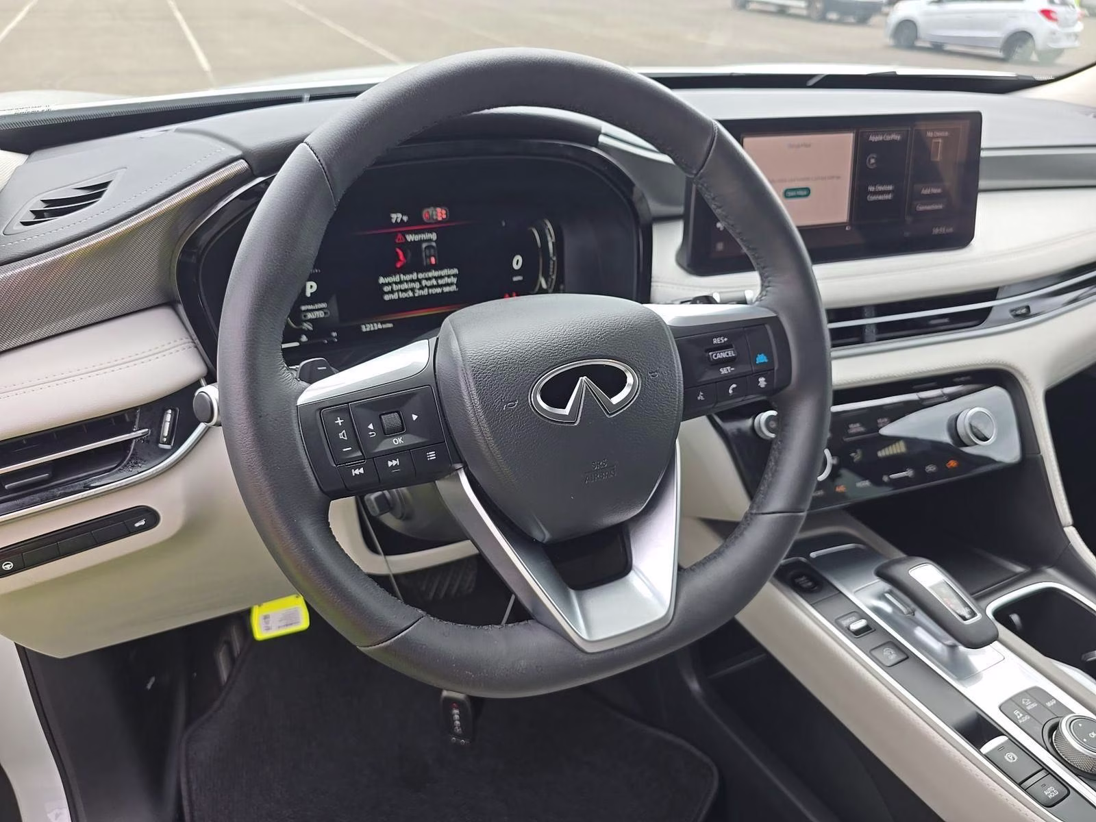 2026 White INFINITI QX60 LUXE AWD SUV