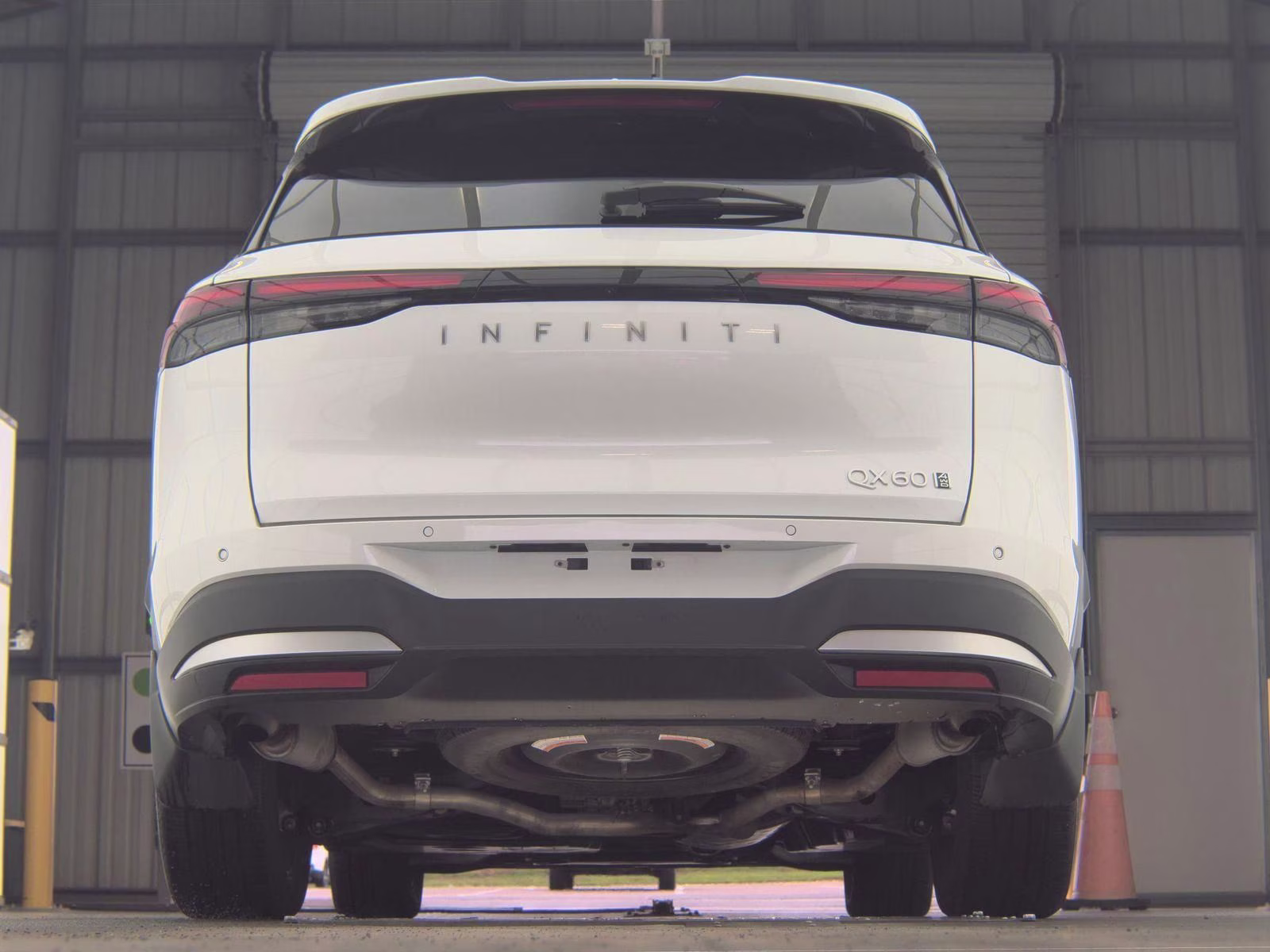 2026 White INFINITI QX60 LUXE AWD SUV