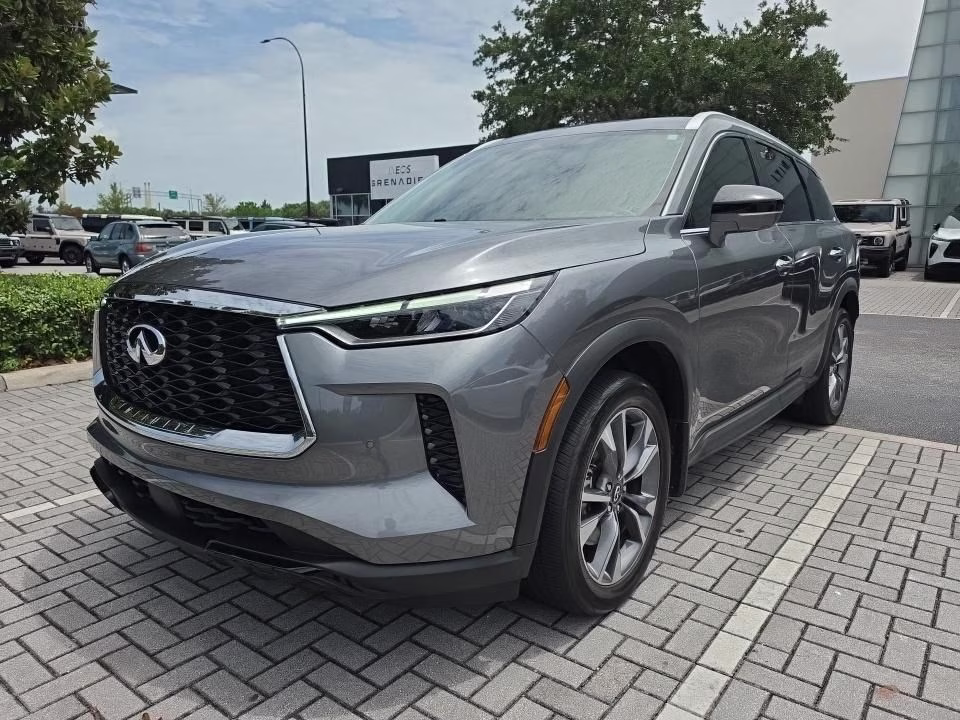 2026 White INFINITI QX60 LUXE AWD SUV