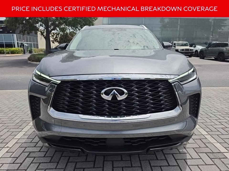 2023 Graphite Shadow INFINITI QX60 LUXE AWD SUV