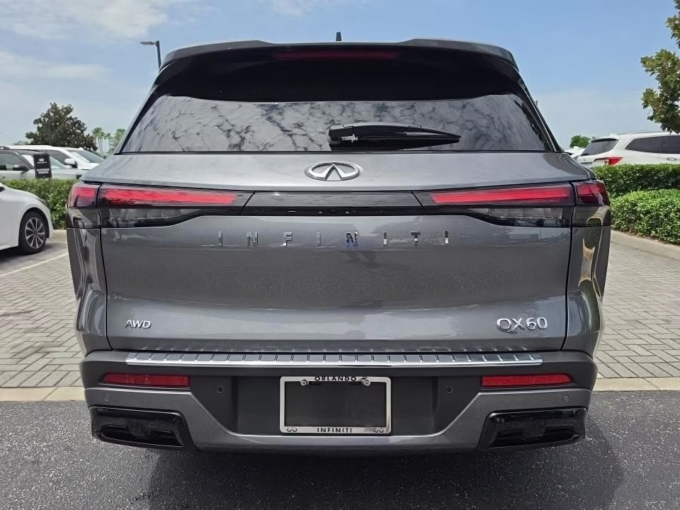 2023 Graphite Shadow INFINITI QX60 LUXE AWD SUV