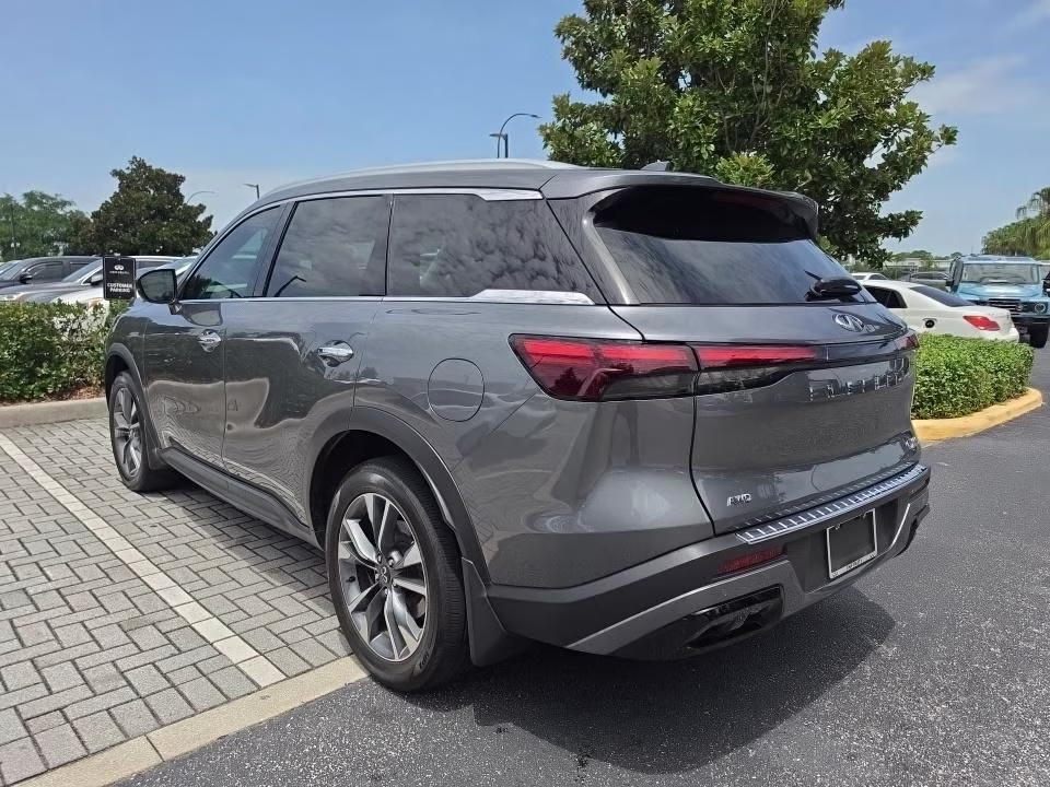 2023 Graphite Shadow INFINITI QX60 LUXE AWD SUV