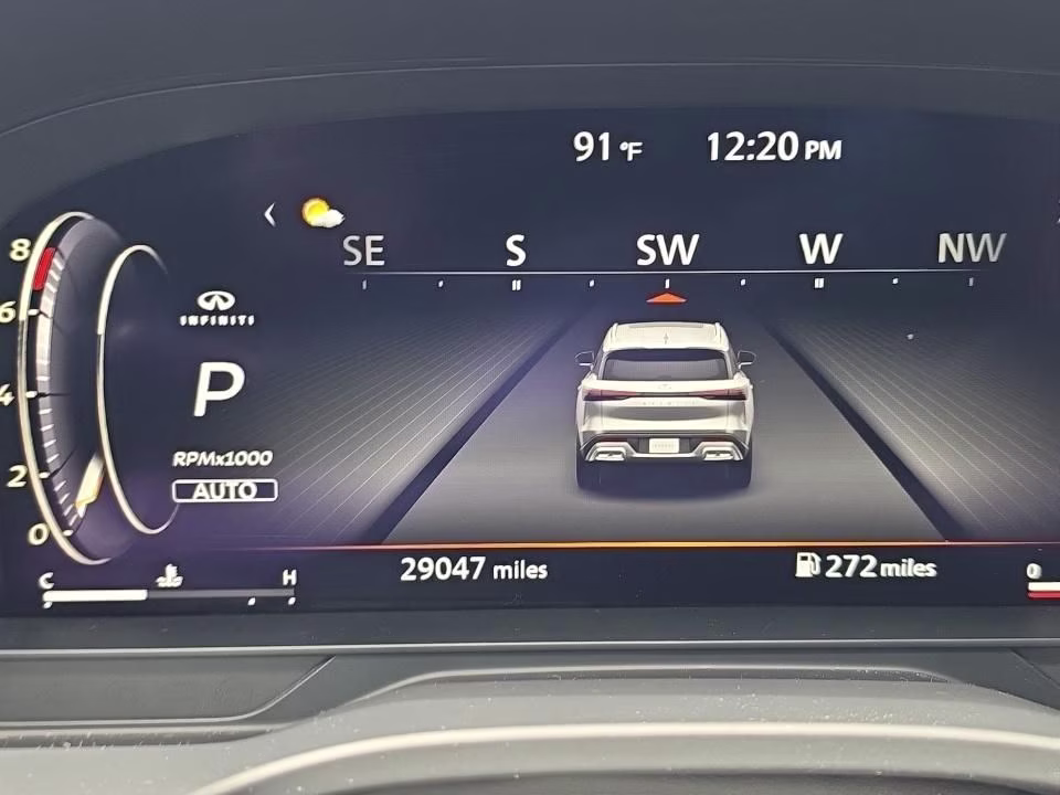 2023 Graphite Shadow INFINITI QX60 LUXE AWD SUV