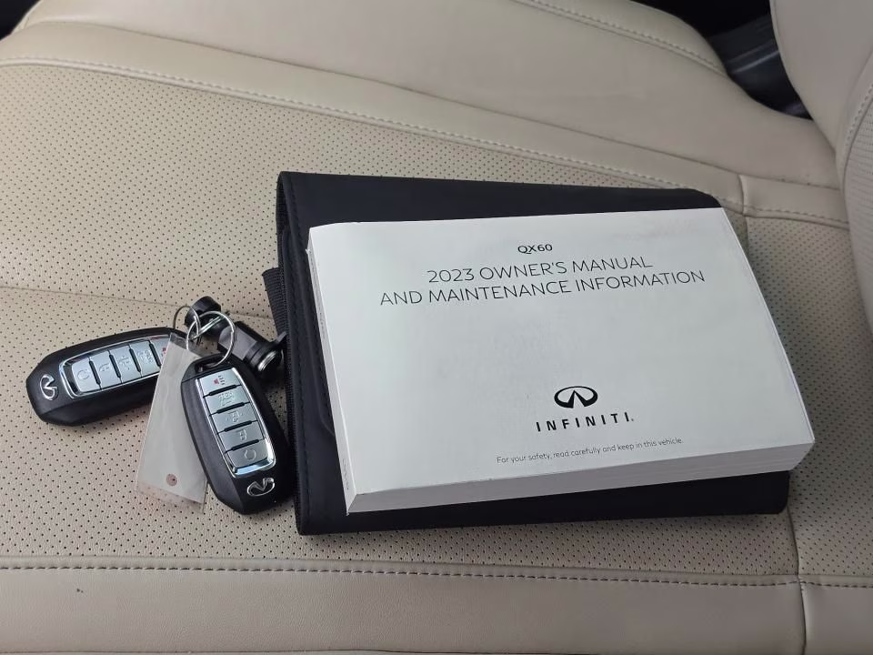2023 Graphite Shadow INFINITI QX60 LUXE AWD SUV