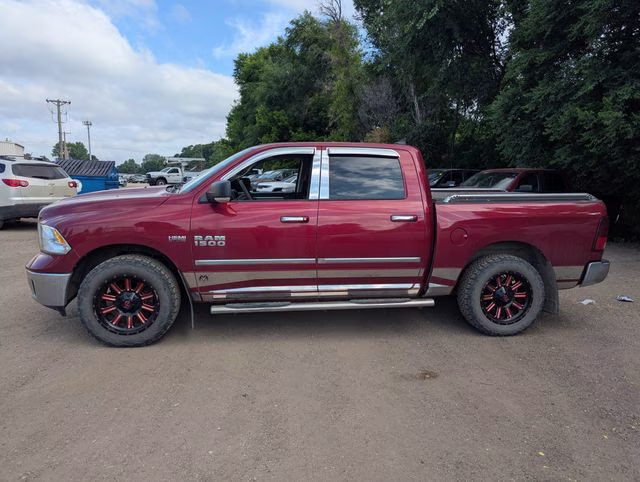 2013 Deep Cherry Red Crystal Pearlcoat Ram 1500 Big Horn 4X4 Truck