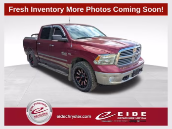 2013 Deep Cherry Red Crystal Pearlcoat Ram 1500 Big Horn 4X4 Truck