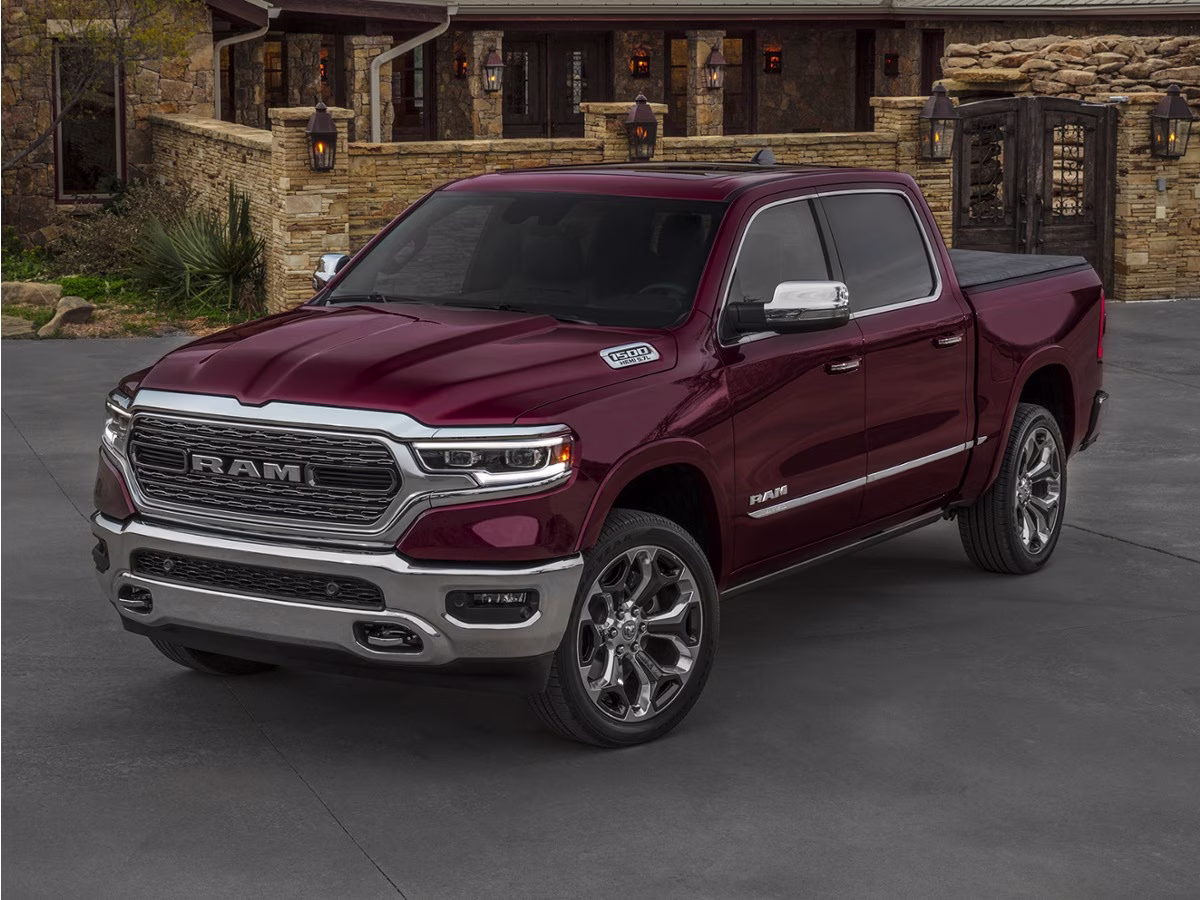 2021 Bright White Clearcoat Ram 1500 Limited 4X4 Truck