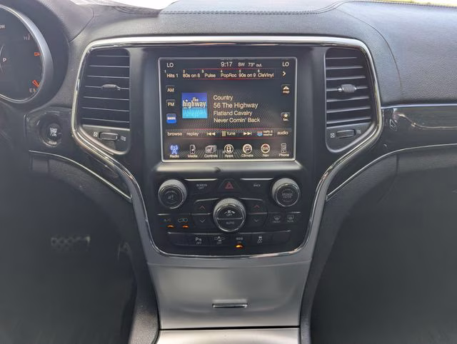 2015 Deep Cherry Red Crystal Pearlcoat Jeep Grand Cherokee Overland 4X4 SUV