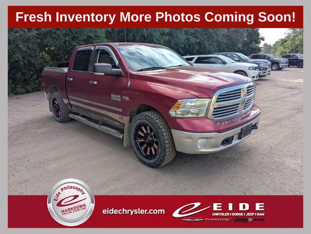 2013 Deep Cherry Red Crystal Pearlcoat Ram 1500 Big Horn 4X4 Truck