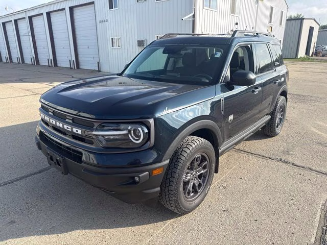 2022 Blue Metallic Ford Bronco Sport Big Bend 4X4 SUV