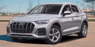2024 White Audi Q5 45 S line Premium Plus AWD SUV