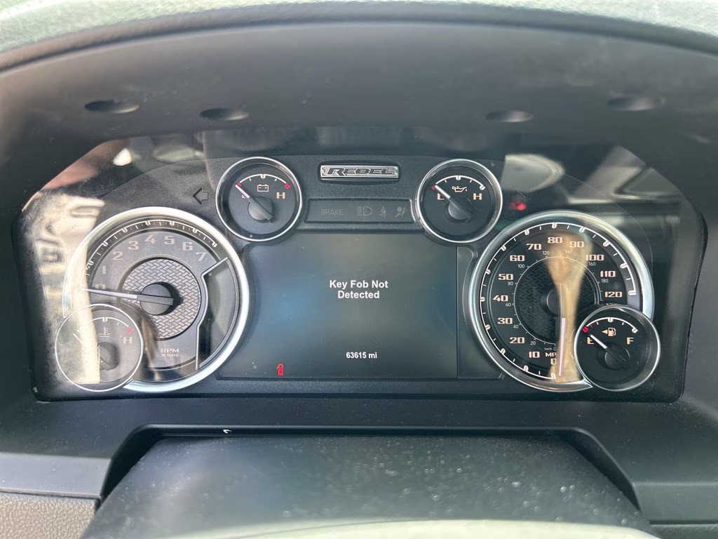 2017 Bright White Clearcoat Ram 1500 Rebel 4X4 Truck