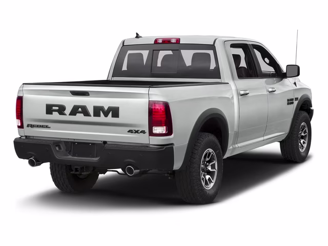 2017 Bright White Clearcoat Ram 1500 Rebel 4X4 Truck
