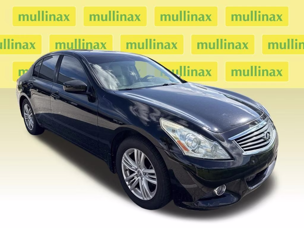 2011 Black Obsidian INFINITI G37 X AWD Sedan