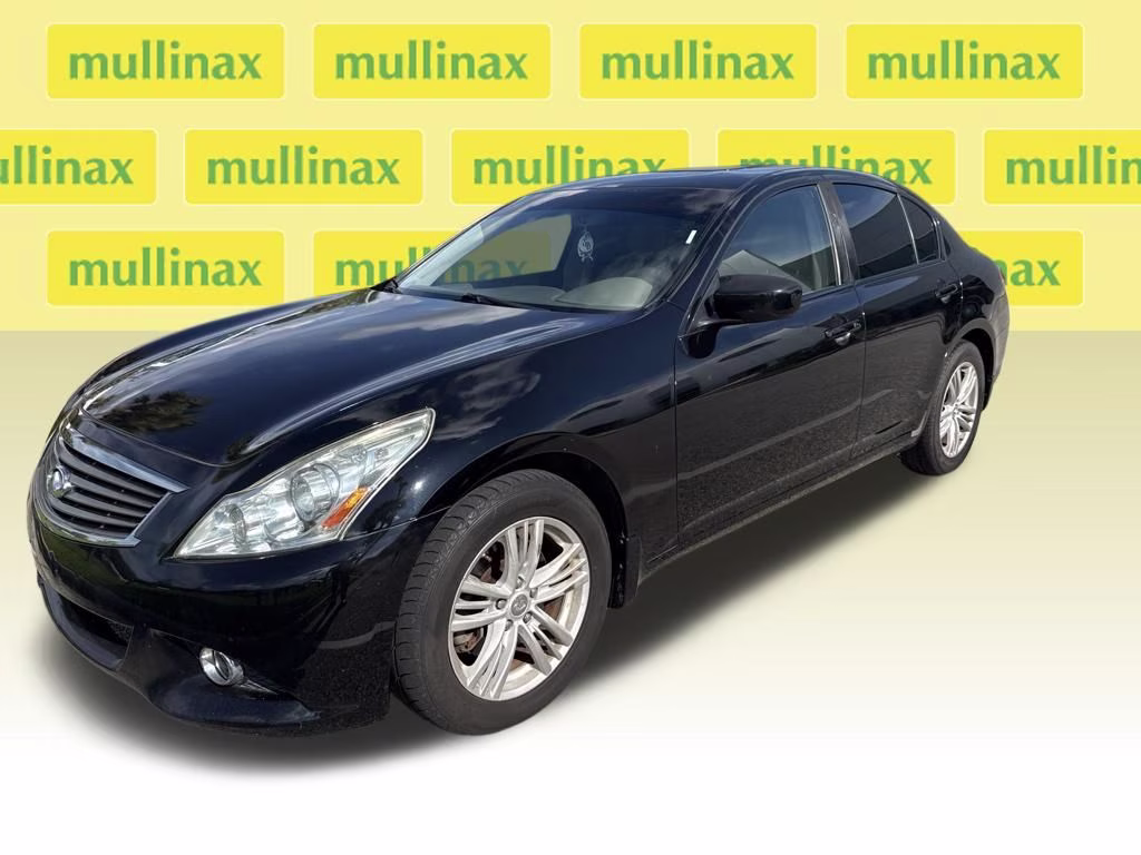 2011 Black Obsidian INFINITI G37 X AWD Sedan