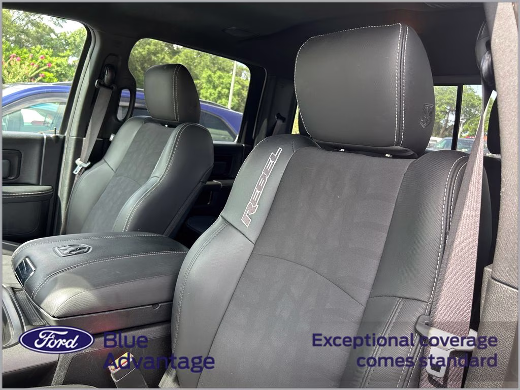 2017 Bright White Clearcoat Ram 1500 Rebel 4X4 Truck