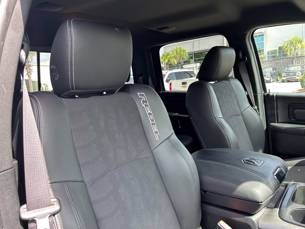 2017 Bright White Clearcoat Ram 1500 Rebel 4X4 Truck