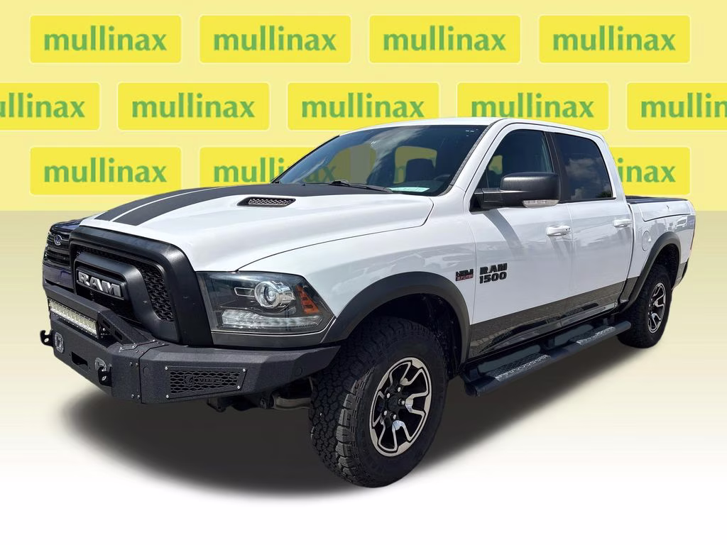 2017 Bright White Clearcoat Ram 1500 Rebel 4X4 Truck