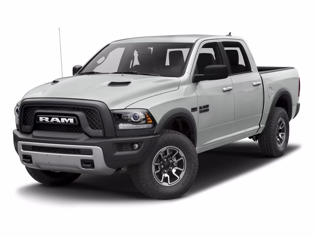 2017 Bright White Clearcoat Ram 1500 Rebel 4X4 Truck