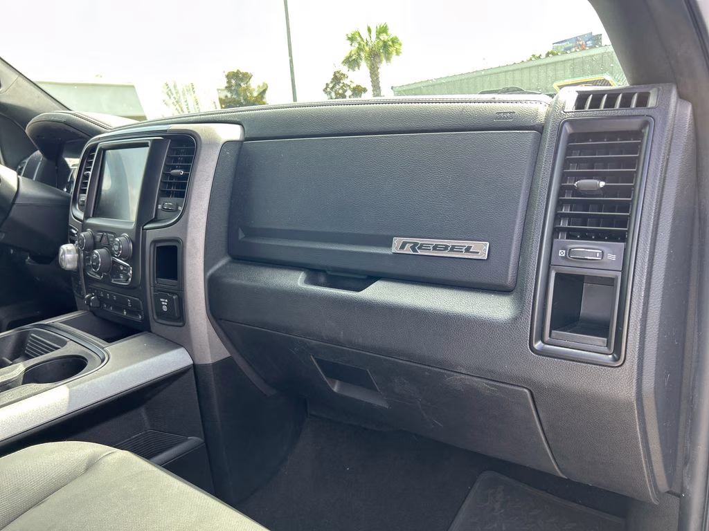 2017 Bright White Clearcoat Ram 1500 Rebel 4X4 Truck