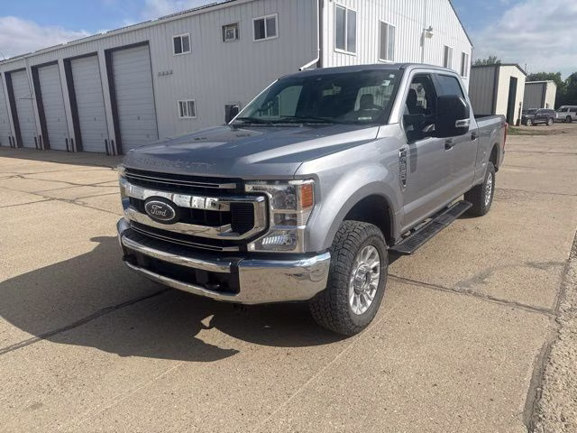 2020 Silver Ford Super Duty F-250 SRW XLT 4X4 Truck